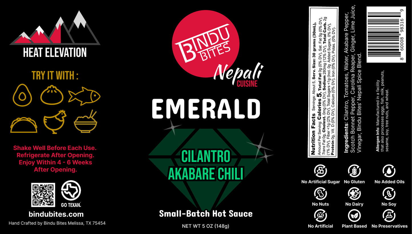 Emerald Sauce (HOT Cilantro)