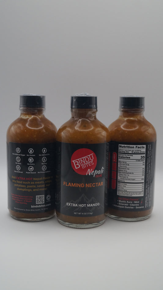 Flaming Nectar Sauce (EXTRA HOT Mango)