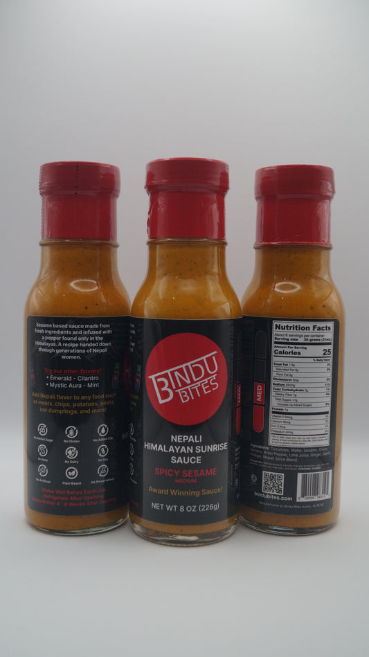 Himalayan Sunrise Sauce (Medium/Spicy Sesame)