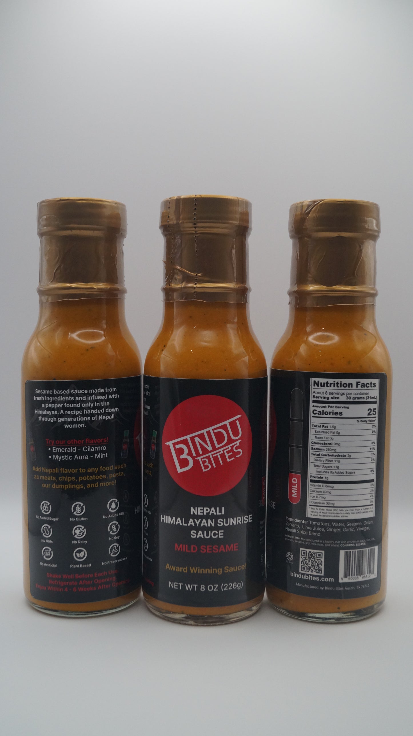 Himalayan Sunrise Sauce (Mild Sesame)