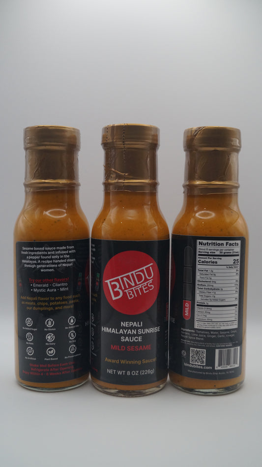 Himalayan Sunrise Sauce (Mild Sesame)