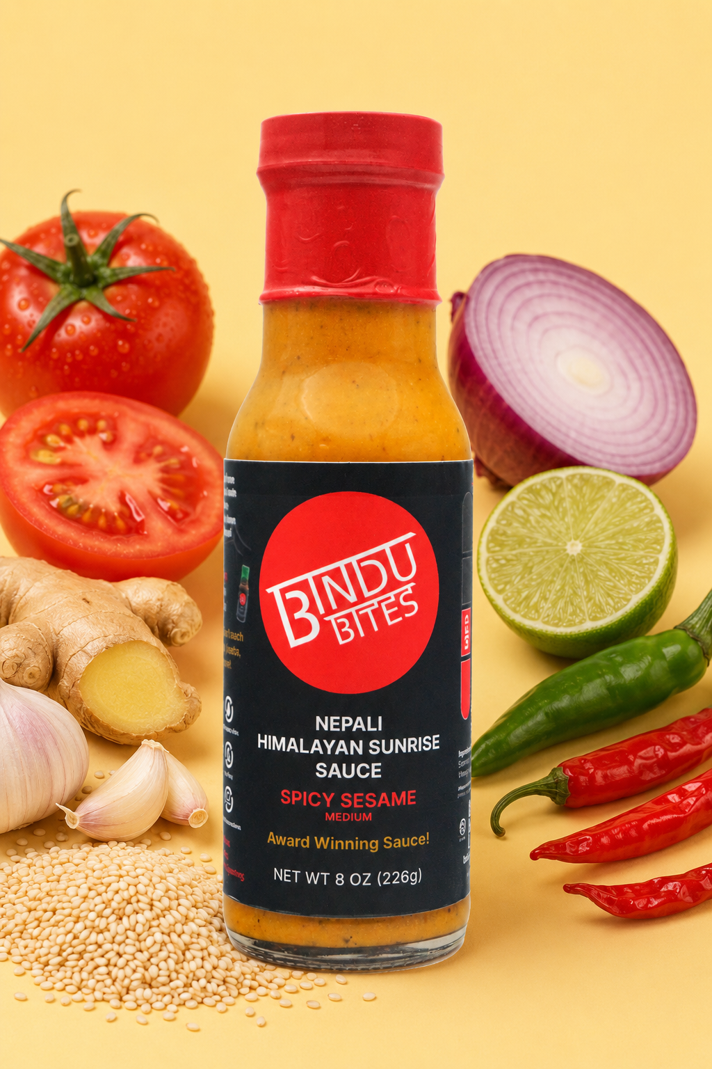 Himalayan Sunrise Sauce (Medium/Spicy Sesame)
